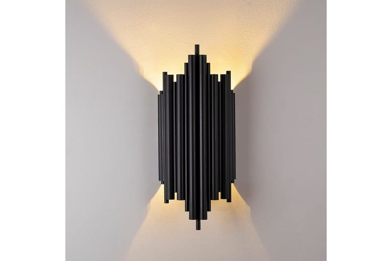 Vegg lampe Raoji Svart - Svart - Belysning - Innendørsbelysning & Lamper - Vegglampe