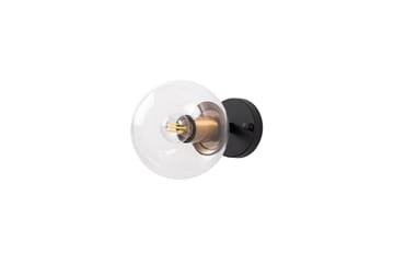 Vegg lampe Sone Svart / Antikk