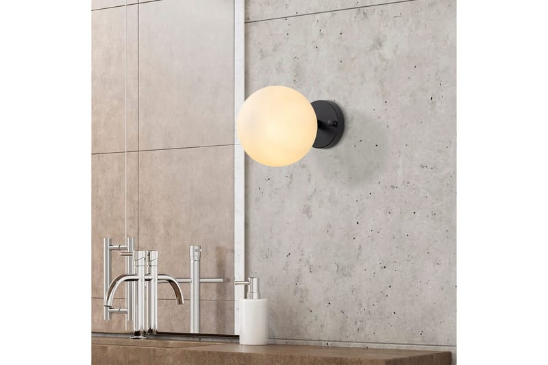 Vegg lampe Sone Svart / Krem - Svart / Krem - Belysning - Innendørsbelysning & Lamper - Vegglampe