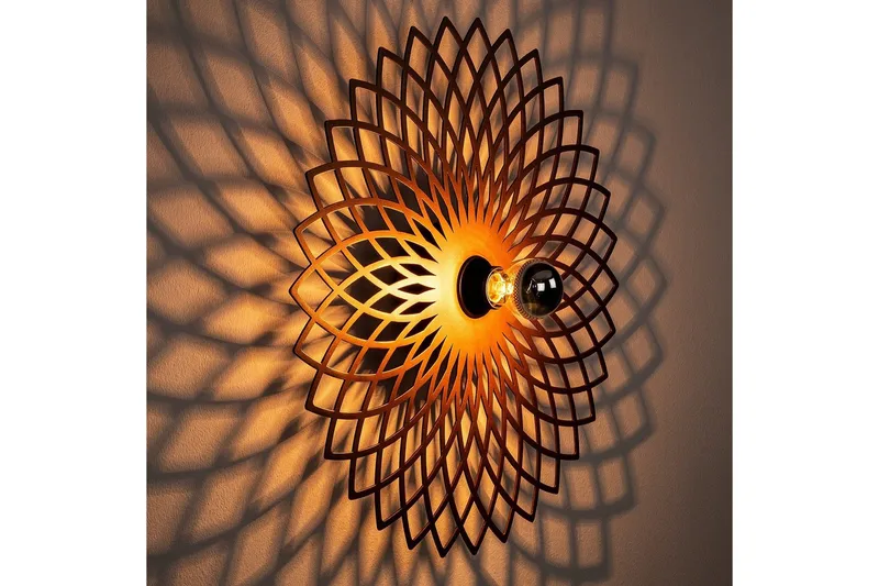 Vegg lampe Sourab Kobber - Kobber - Belysning - Innendørsbelysning & Lamper - Vegglampe