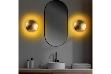 Vegg lampe Zandel Gull - Gull - Belysning - Innendørsbelysning & Lamper - Vegglampe