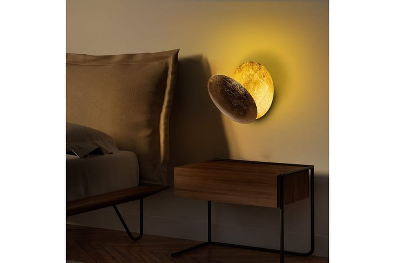 Vegg lampe Zandel Gull - Gull - Belysning - Innendørsbelysning & Lamper - Vegglampe