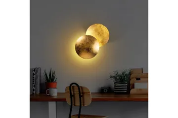 Vegg lampe Zandel Gull - Gull - Belysning - Innendørsbelysning & Lamper - Vegglampe