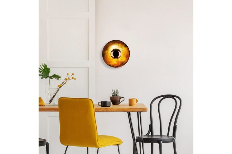 Vegg lampe Zindale Kobber - 28 x 26 cm - Belysning - Innendørsbelysning & Lamper - Vegglampe