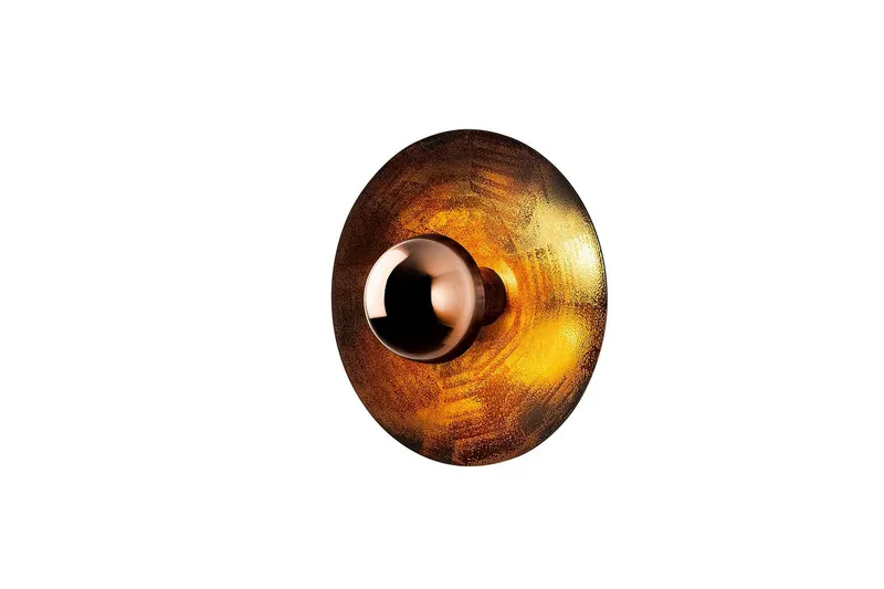 Vegg lampe Zindale Kobber, 28 x 26 cm