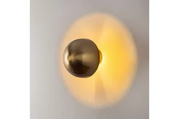 Vegg lampe Polmar Gull - Diameter: 16 cm - Belysning - Innendørsbelysning & Lamper - Vegglampe