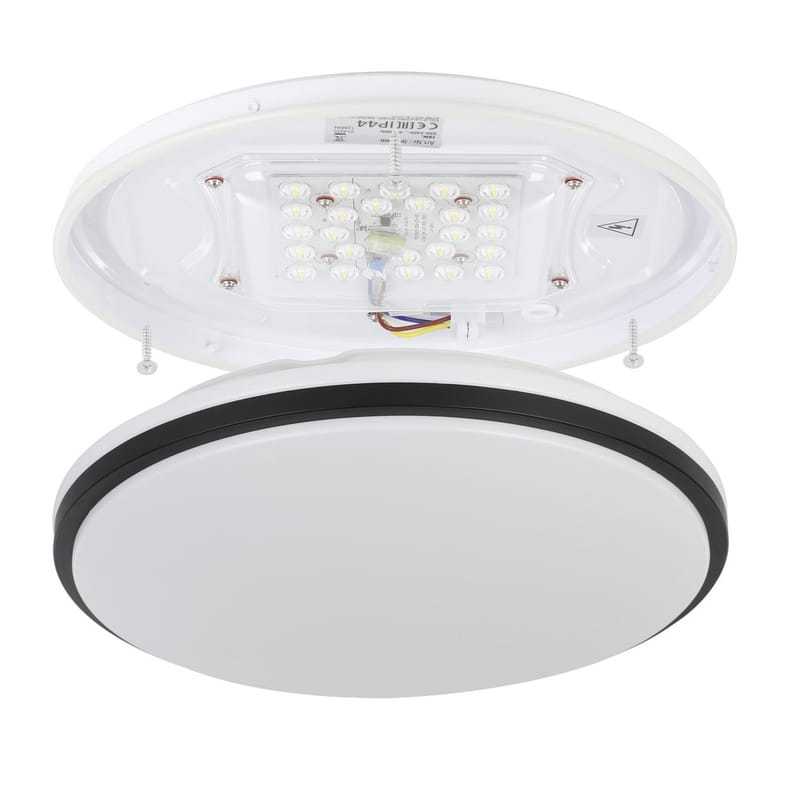 Vegg-/Taklampe Pinetto - Hvit, Krom - Belysning - Innendørsbelysning & Lamper - Vegglampe