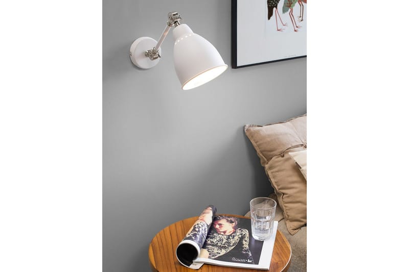 Vegglampe Algoma M 2-pk - Hvit - Belysning - Innendørsbelysning & Lamper - Vegglampe - Veggarmatur