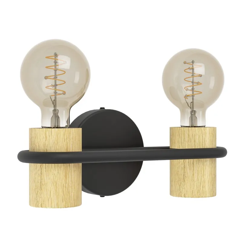 Vegglampe Chieveley, 28,5 cm