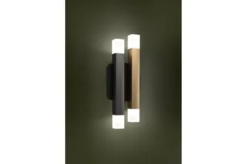 Vegglampe Eglo Estanterios Grå/Brun Opp og Ned 4 Lamper - Belysning - Innendørsbelysning & Lamper - Vegglampe