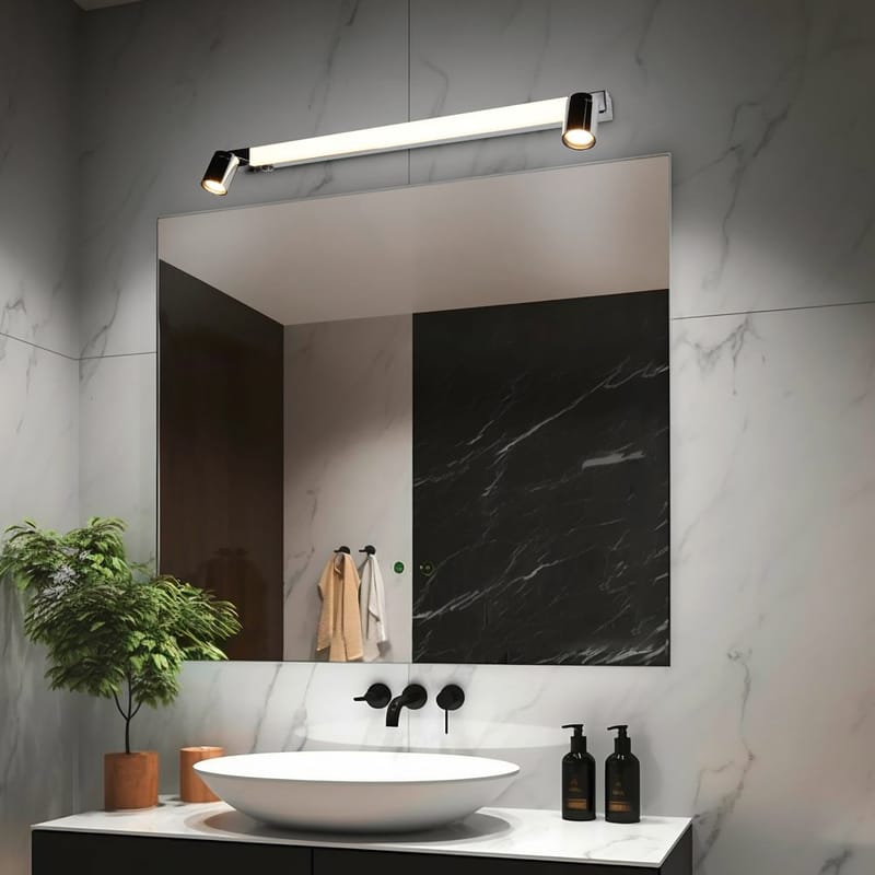 Vegglampe Enrico - 90 cm, Krom - Belysning - Innendørsbelysning & Lamper - Vegglampe