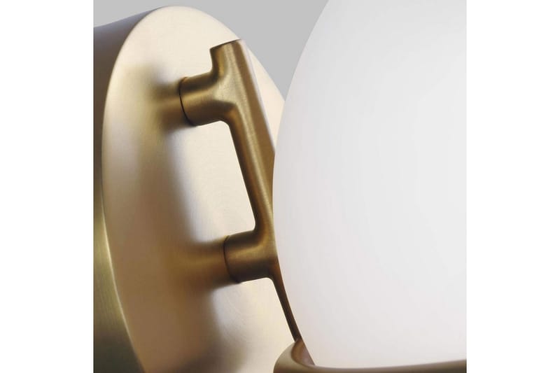 Vegglampe Feiss Apollo Polert messing - Polert messing - Belysning - Innendørsbelysning & Lamper - Vegglampe