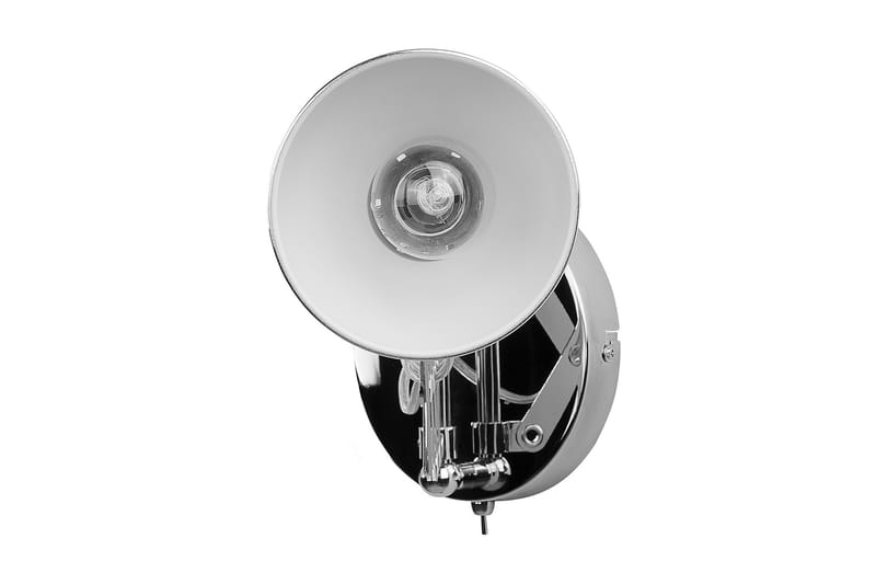 Vegglampe Harrington 33 cm - Sølv - Belysning - Innendørsbelysning & Lamper - Vegglampe - Veggarmatur