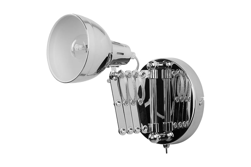Vegglampe Harrington 33 cm - Sølv - Belysning - Innendørsbelysning & Lamper - Vegglampe - Veggarmatur