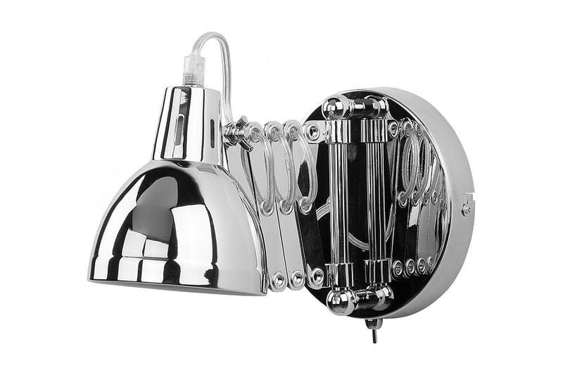 Vegglampe Harrington 33 cm - Sølv - Belysning - Innendørsbelysning & Lamper - Vegglampe - Veggarmatur