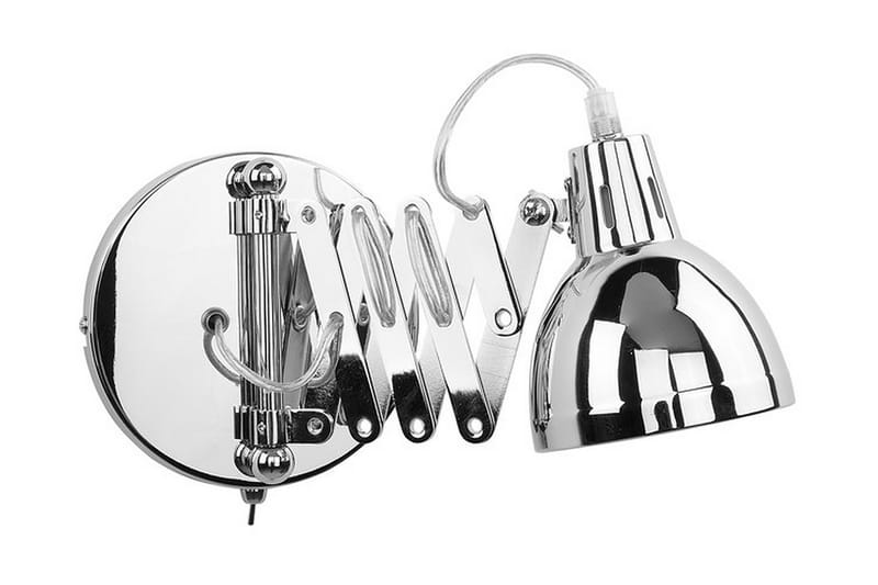 Vegglampe Harrington 33 cm - Sølv - Belysning - Innendørsbelysning & Lamper - Vegglampe - Veggarmatur