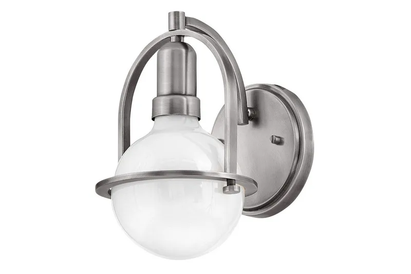 Vegglampe Hinkley Somerset Børstet nikkel, Børstet nikkel