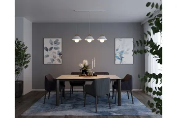 Almitara Taklampe Rund - Svart - Belysning - Innendørsbelysning & Lamper - Vinduslampe