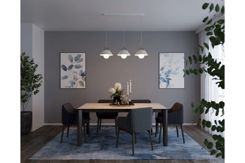 Almitara Taklampe Rund - Svart - Belysning - Innendørsbelysning & Lamper - Vinduslampe