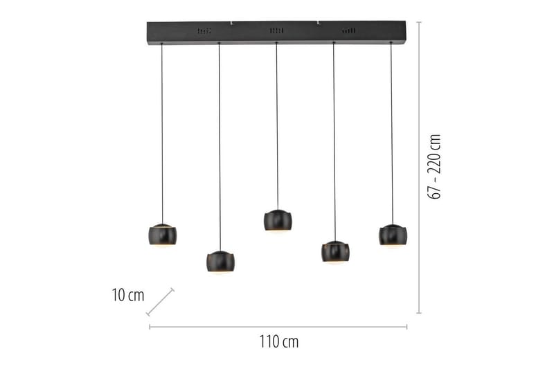 Ballini Just Light Taklampe - Belysning - Innendørsbelysning & Lamper - Vinduslampe