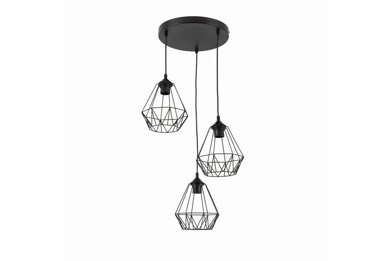 Bendinni Pendellampe Rund, Svart