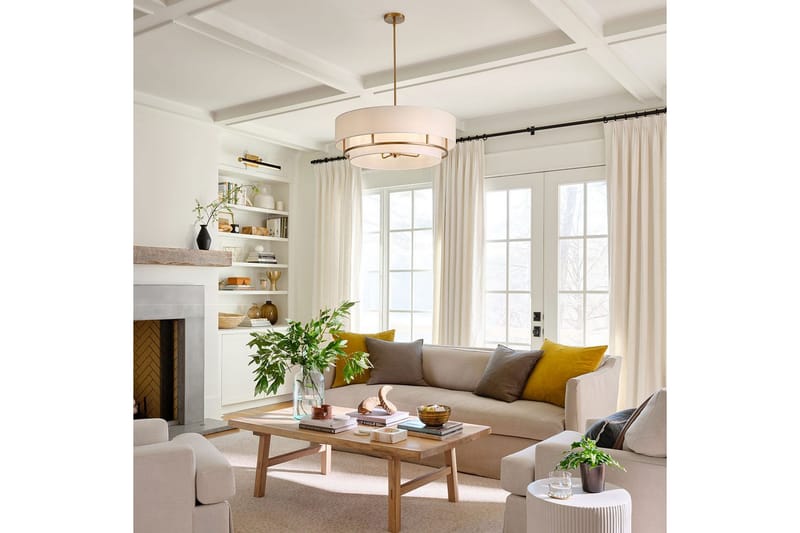 Duo takpendel/semi-innfelt Hinkley Graham 584x359 mm - 584x359 mm - Belysning - Innendørsbelysning & Lamper - Vinduslampe