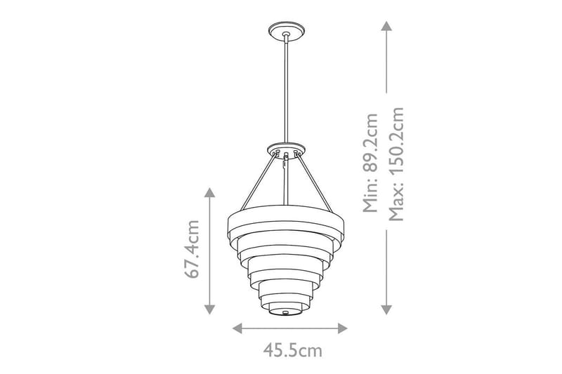 Echelon Lisa Mcdennon Av Hinkley Taklampe - Belysning - Innendørsbelysning & Lamper - Vinduslampe