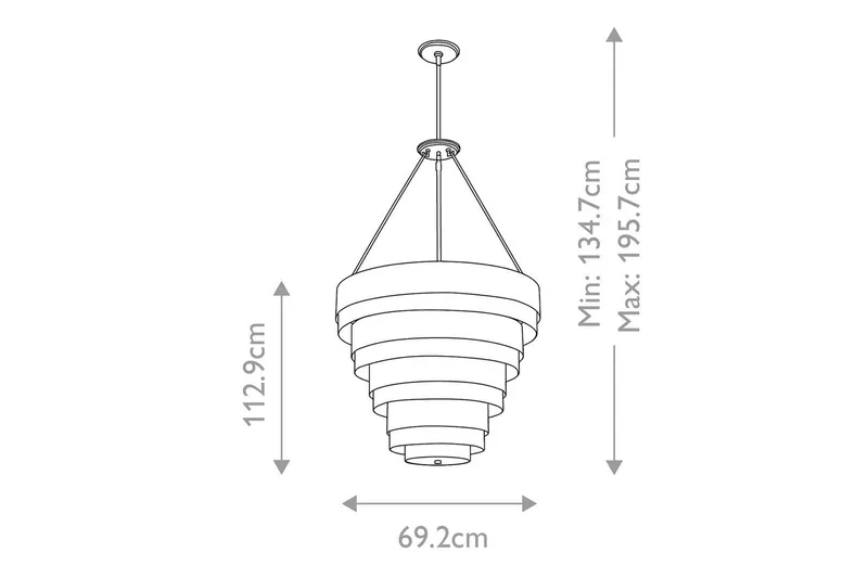 Echelon Lisa Mcdennon Av Hinkley Taklampe - Belysning - Innendørsbelysning & Lamper - Vinduslampe