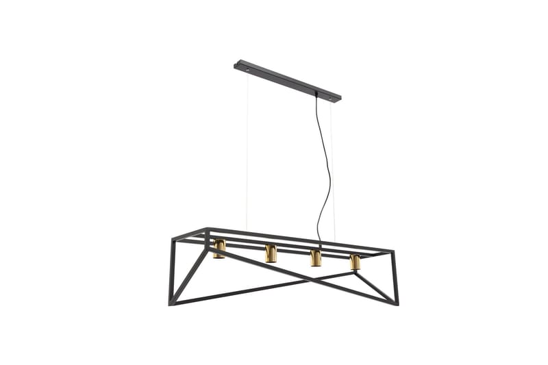 Eluvies Pendellampe Rund - Svart - Belysning - Innendørsbelysning & Lamper - Vinduslampe