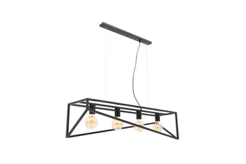 Eluvies Pendellampe Rund - Svart - Belysning - Innendørsbelysning & Lamper - Vinduslampe