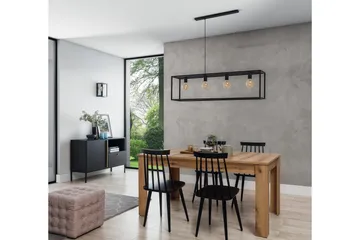 Furtim Pendellampe Rektangulær - Svart - Belysning - Innendørsbelysning & Lamper - Vinduslampe