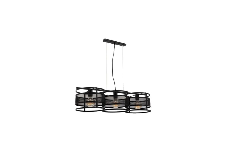 Gormar Pendellampe Rund, Svart