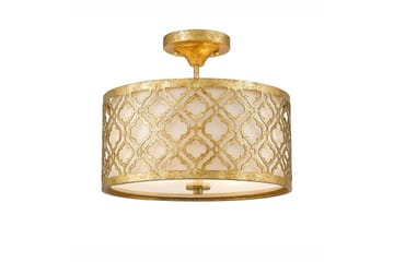 Hengelampe Gilded Nola Arabella 406x203x406 mm - 406x203x406 mm - Belysning - Innendørsbelysning & Lamper - Vinduslampe