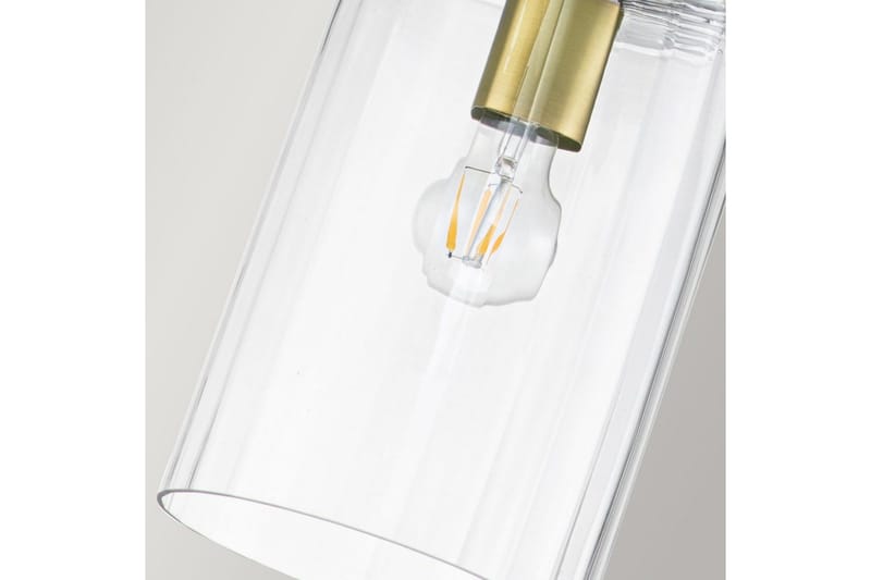 Hengelampe Kichler Kimrose Børstet naturlig messing - Børstet naturlig messing - Belysning - Innendørsbelysning & Lamper - Vinduslampe