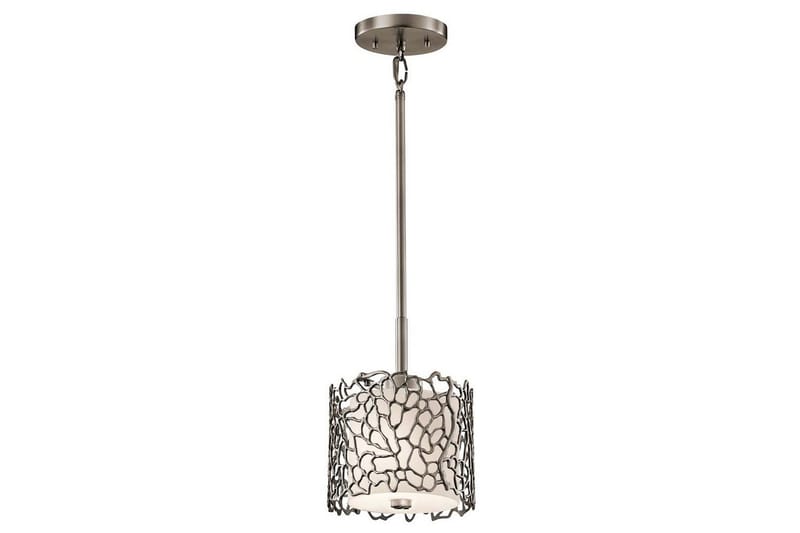 Hengelampe Kichler Sølv Korall 184x150x184 mm - 184x150x184 mm - Belysning - Innendørsbelysning & Lamper - Vinduslampe