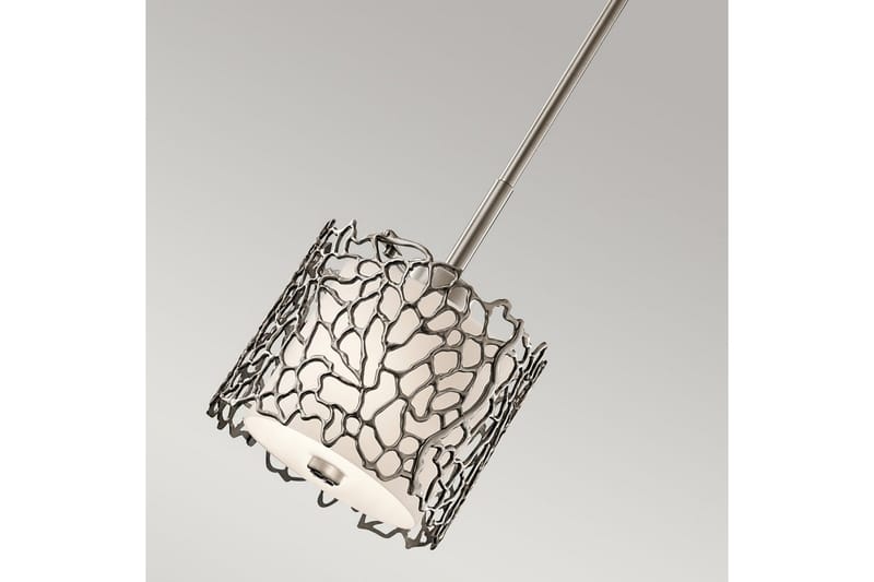 Hengelampe Kichler Sølv Korall 184x150x184 mm - 184x150x184 mm - Belysning - Innendørsbelysning & Lamper - Vinduslampe