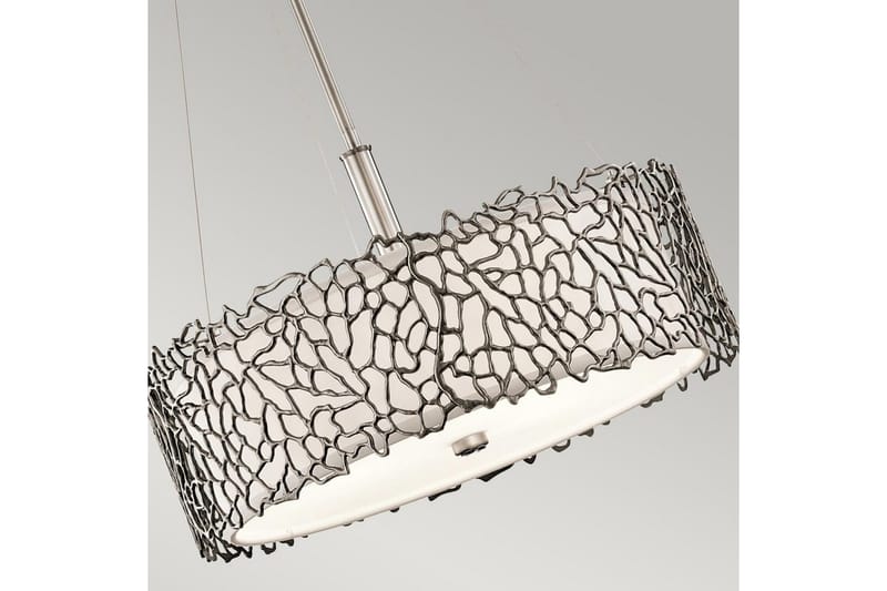 Hengelampe Kichler Sølv Korall 464x175x464 mm - 464x175x464 mm - Belysning - Innendørsbelysning & Lamper - Vinduslampe