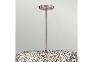 Hengelampe Kichler Sølv Korall 559x175x559 mm - 559x175x559 mm - Belysning - Innendørsbelysning & Lamper - Vinduslampe