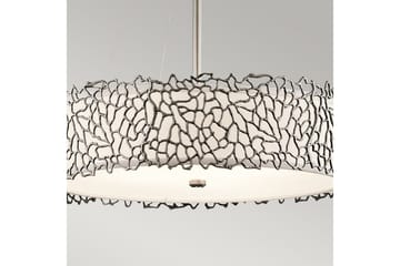 Hengelampe Kichler Sølv Korall 559x175x559 mm - 559x175x559 mm - Belysning - Innendørsbelysning & Lamper - Vinduslampe