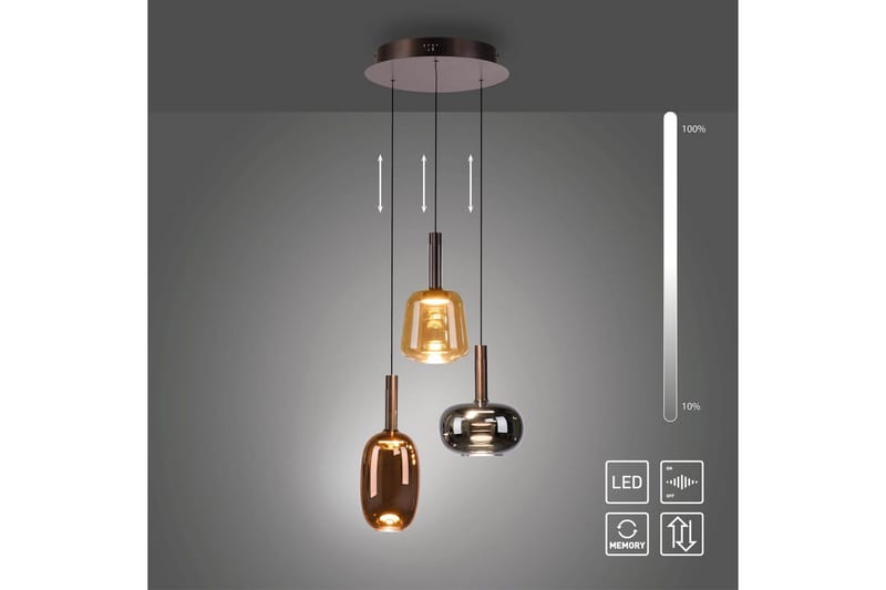 Irides Paul Neuhaus Taklampe - Belysning - Innendørsbelysning & Lamper - Vinduslampe