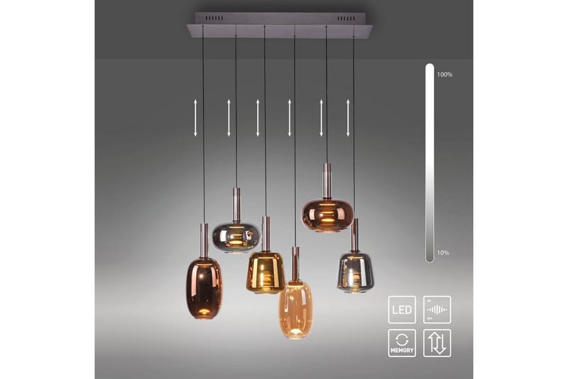 Irides Paul Neuhaus Taklampe - Belysning - Innendørsbelysning & Lamper - Vinduslampe