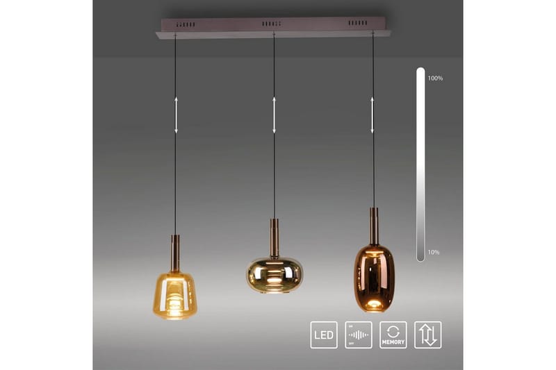 Irides Paul Neuhaus Taklampe - Belysning - Innendørsbelysning & Lamper - Vinduslampe