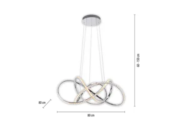 Kiribi Paul Neuhaus Taklampe - Belysning - Innendørsbelysning & Lamper - Vinduslampe