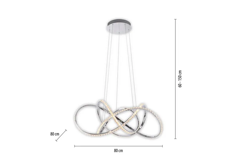 Kiribi Paul Neuhaus Taklampe - Belysning - Innendørsbelysning & Lamper - Vinduslampe