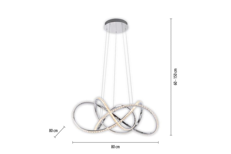 Kiribi Paul Neuhaus Taklampe - Belysning - Innendørsbelysning & Lamper - Vinduslampe