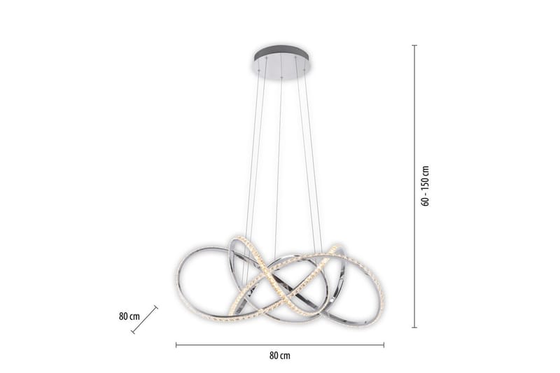 Kiribi Paul Neuhaus Taklampe - Belysning - Innendørsbelysning & Lamper - Vinduslampe