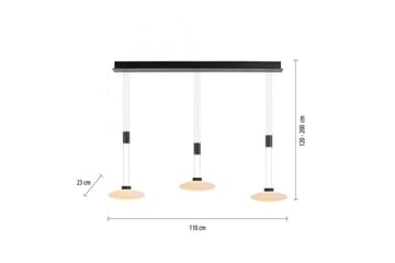 Lautada Paul Neuhaus Taklampe - Belysning - Innendørsbelysning & Lamper - Vinduslampe