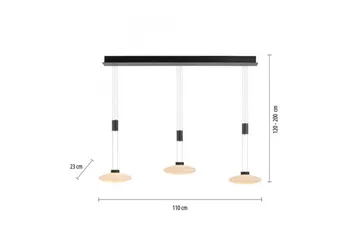 Lautada Paul Neuhaus Taklampe - Belysning - Innendørsbelysning & Lamper - Vinduslampe