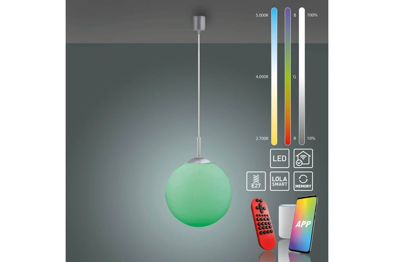 Lolasmart Bolo Just Light Taklampe - Belysning - Innendørsbelysning & Lamper - Vinduslampe