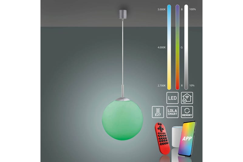 Lolasmart Bolo Just Light Taklampe - Belysning - Innendørsbelysning & Lamper - Vinduslampe